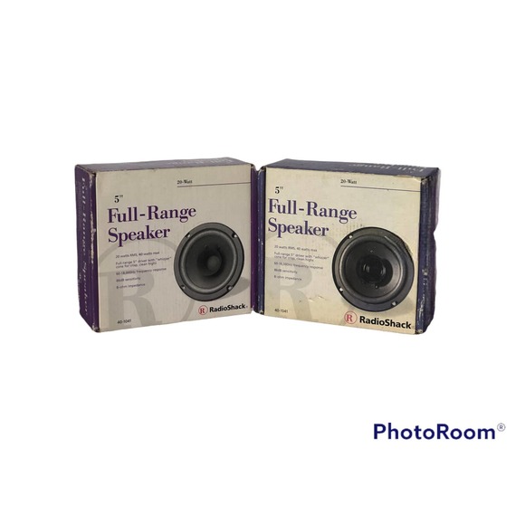 RADIO SHACK CAR SPEAKERS  2 / 5 inch # 1401041 - Picture 3 of 5